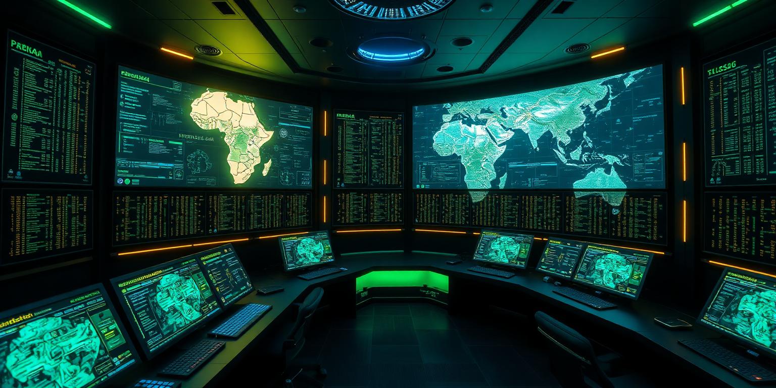 Vision VALSAR ONE — salle de contrôle continental